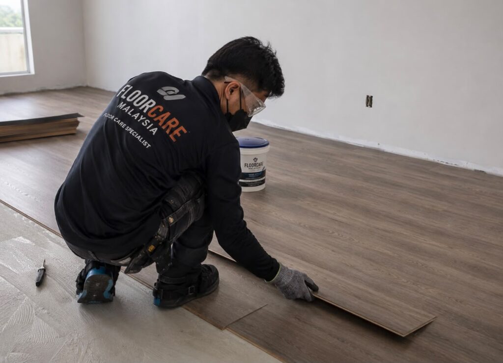 Installation Vinyl & Spc In Malaysia Sleangor